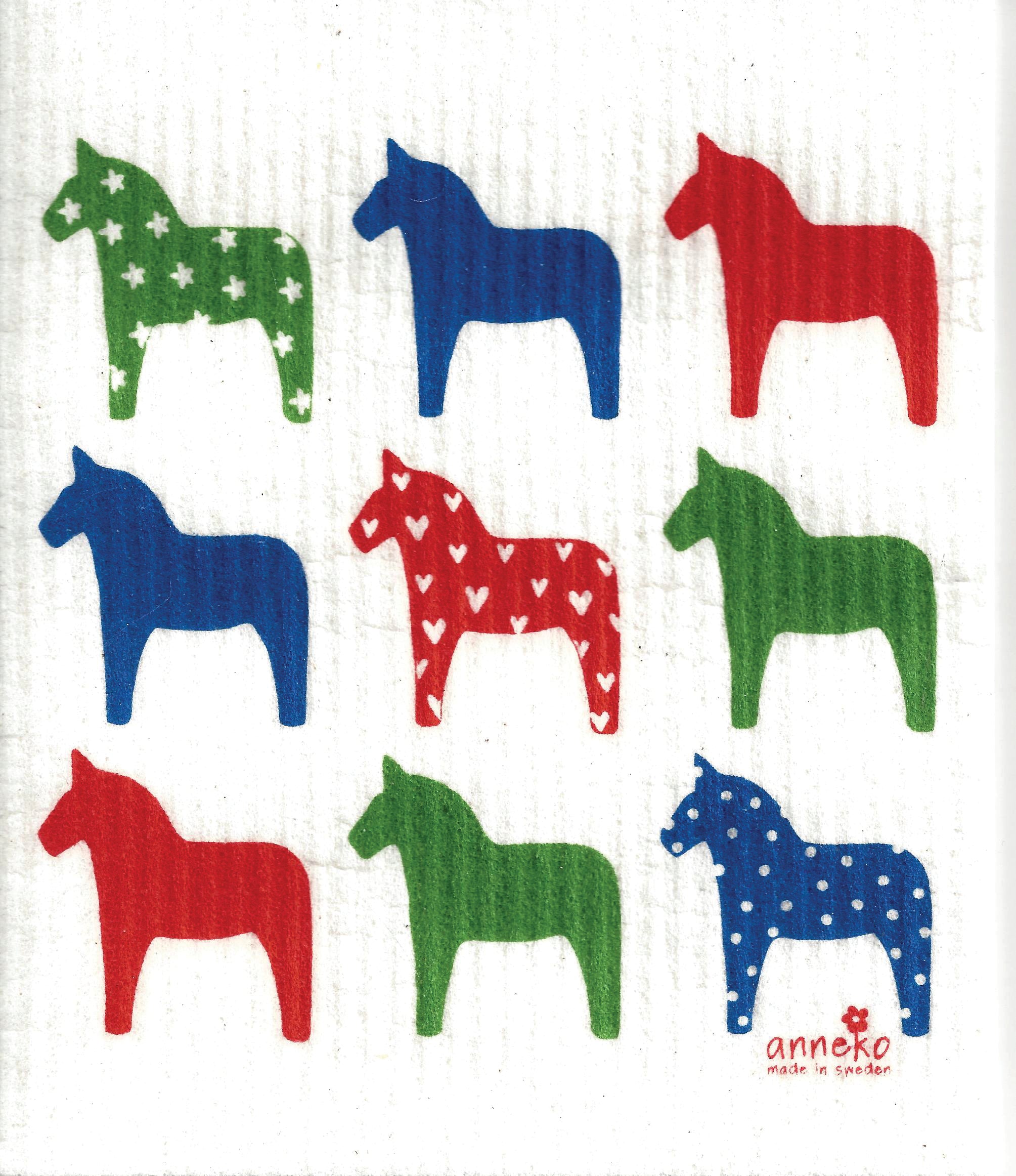 8046917 Cellulose Dishcloth Multi Dala's Bergquist Imports